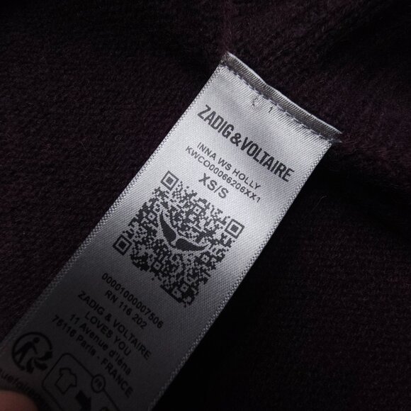 Zadig & Voltaire Inna Cashmere Embellished Cardigan - Picture 14 of 16